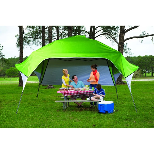 Sports and Toys by O Fast Set Instant Pop Up Wing Canopy with Adjustable Rear Wall (10' x 10') at Sears.com