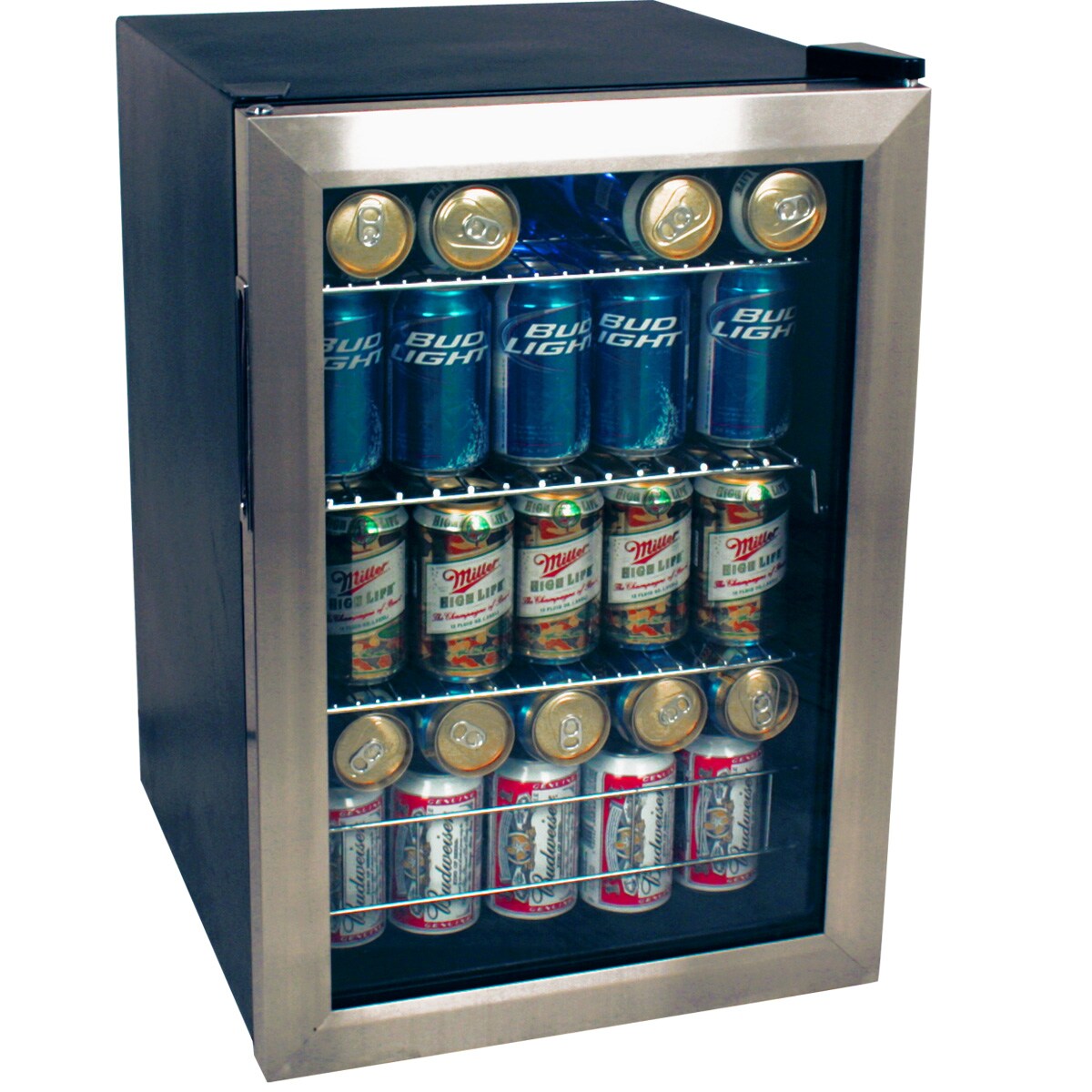 Overstock.com EdgeStar 84-can Stainless Steel Beverage Refrigerator at Sears.com