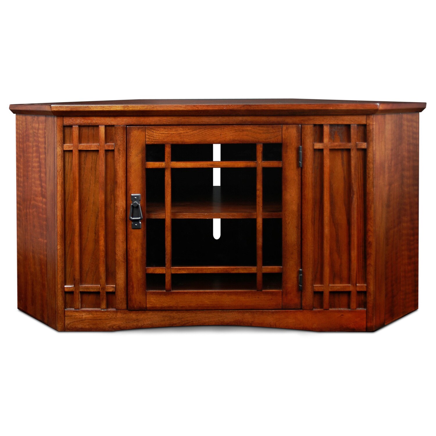 AT HOME by O Mission Oak 46-inch Corner TV Stand & Media Console at Sears.com