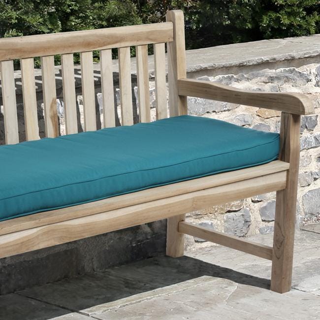 Overstock.com Clara 48-inch Outdoor Teal Blue Bench Cushion Made with Sunbrella at Sears.com
