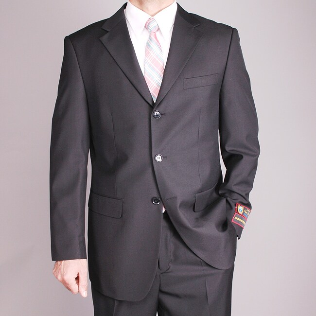 Oliver & James Giorgio Fiorelli Men's Black 3-button Suit at Sears.com