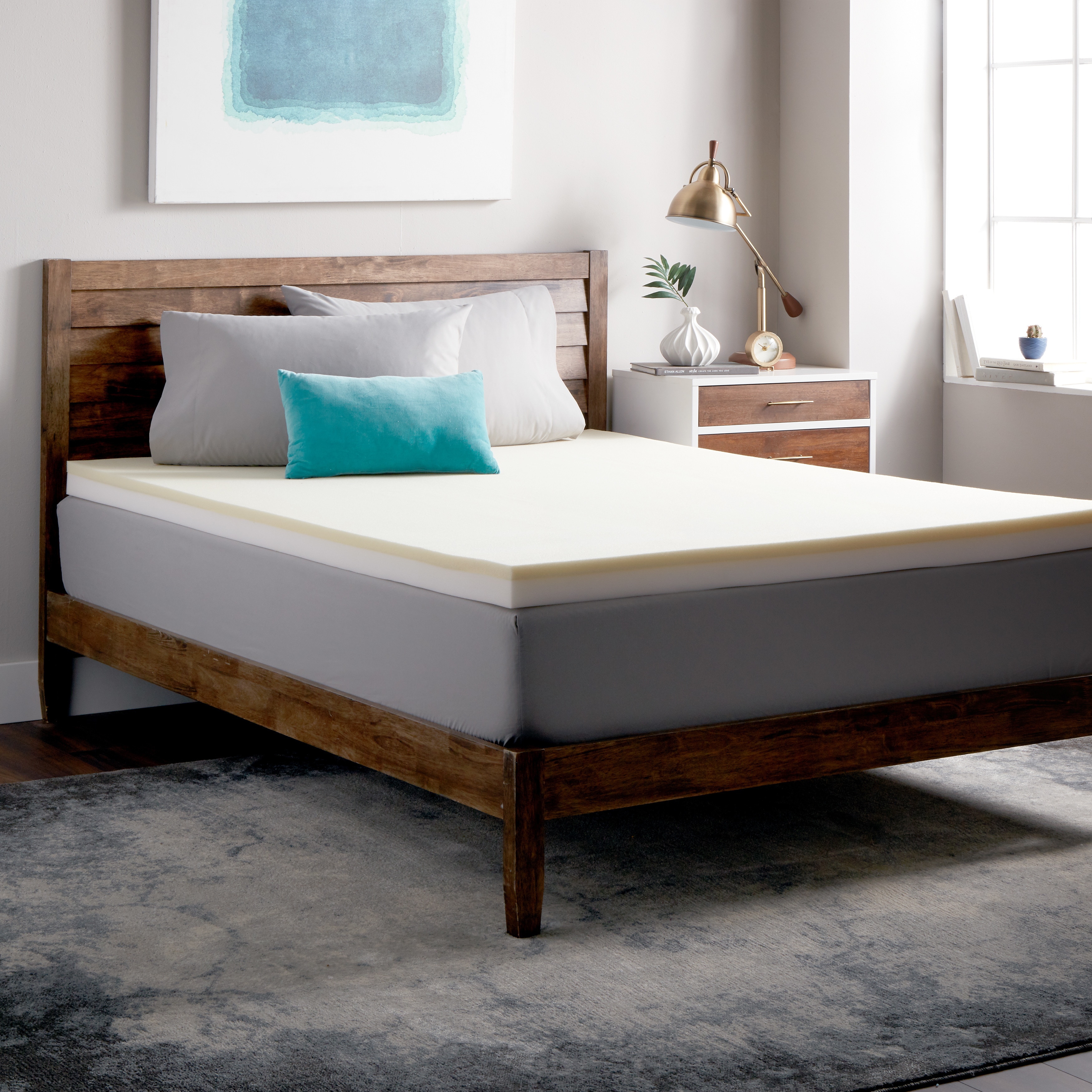 AT HOME by O Select Luxury Restore-a-Mattress 3-inch Memory Foam Mattress Topper at Sears.com