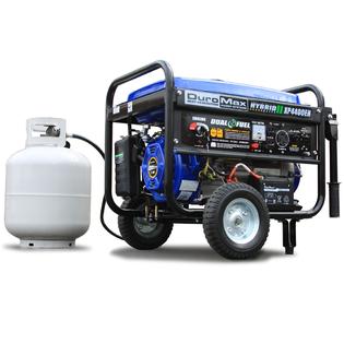 DuroMax Duel Fuel 4,400 Watt Hybrid Propane/ Gasoline Portable Generator DuroMax Duel Fuel 4,400 Watt Hybrid Propane/ Gasoline Portable Generator