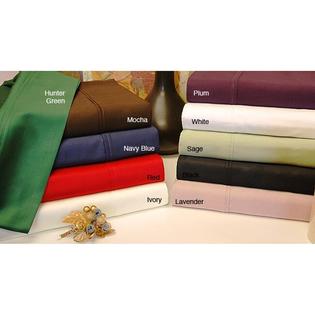 Egyptian Cotton 300 Thread Count Queen Waterbed Solid Sheet Set Egyptian Cotton 300 Thread Count Queen Waterbed Solid Sheet Set
