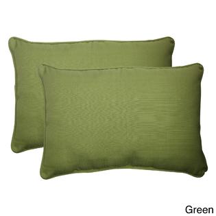 Pillow Perfect Pillow Perfect Outdoor Forsyth Oversized Corded Rectangular Throw Pillow (Set of 2) Pillow Perfect Pillow Perfect Outdoor Forsyth Oversized Corded Rectangular Throw Pillow (Set of 2)