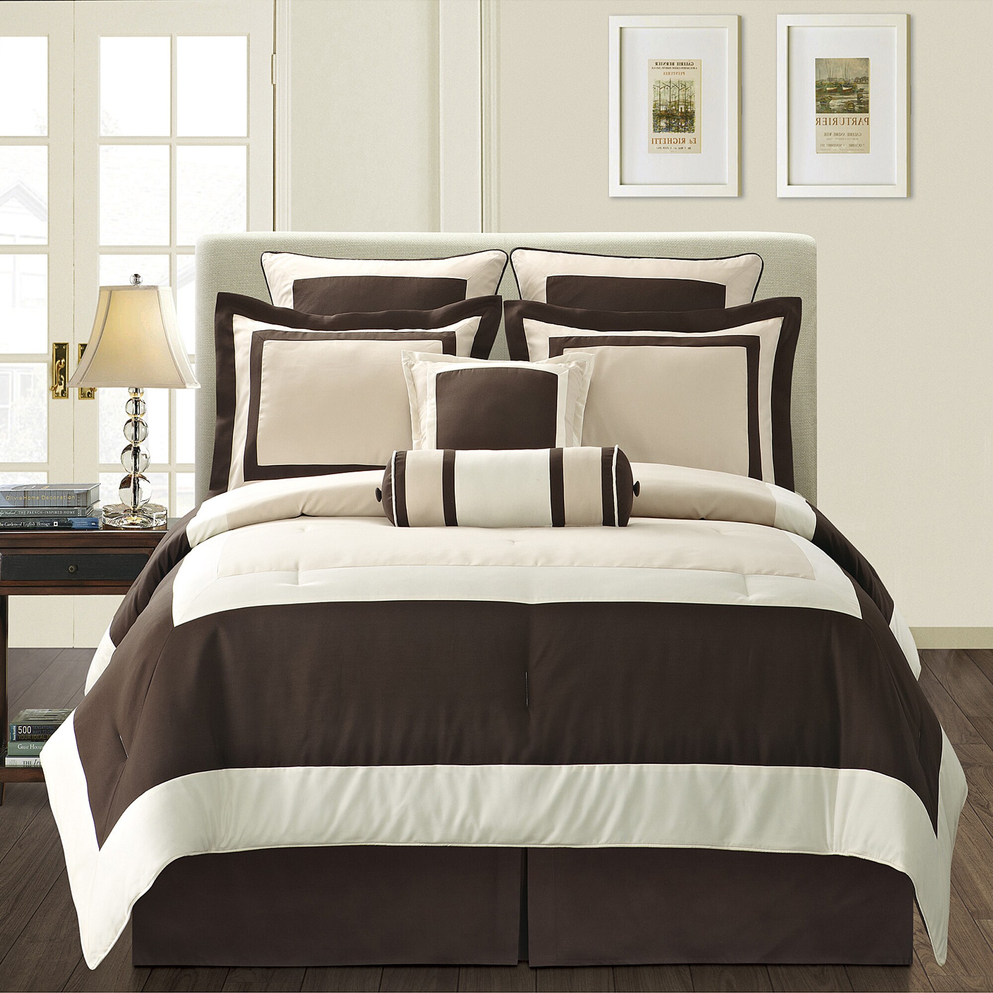 Fashion Street Gramercy 8-Piece Bedding Comforter Set