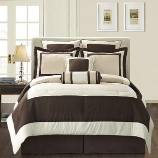 Ivory Gramercy California King-size 8-piece Comforter Set Ivory Gramercy California King-size 8-piece Comforter Set