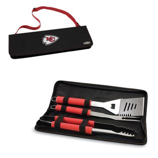 Picnic Time Kansas City Chiefs Metro BBQ Tool Tote Picnic Time Kansas City Chiefs Metro BBQ Tool Tote