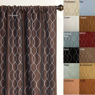 Overstock.com Keeva Rod Pocket 96-inch Curtain Panel Overstock.com Keeva Rod Pocket 96-inch Curtain Panel