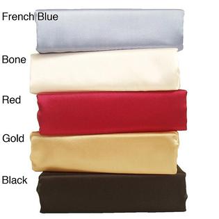 Charmeuse II Satin Queen-size Sheet Set with Bonus Pillowcases Charmeuse II Satin Queen-size Sheet Set with Bonus Pillowcases
