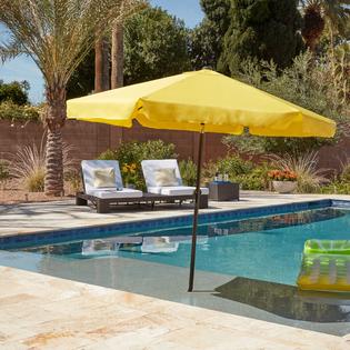 International Caravan International Caravan Steel Rib 8-foot Patio Umbrella International Caravan International Caravan Steel Rib 8-foot Patio Umbrella
