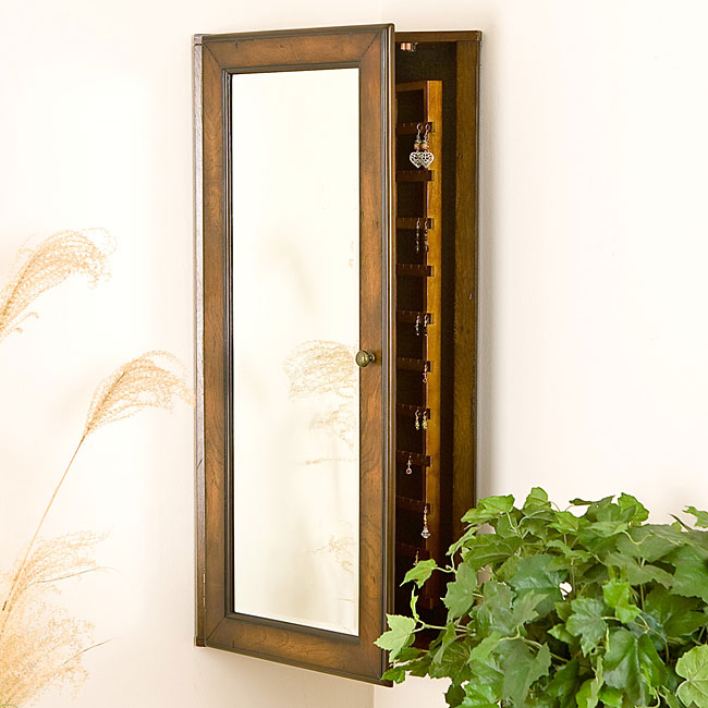 Overstock.com Carson Warm Walnut Jewelry Armoire at Sears.com