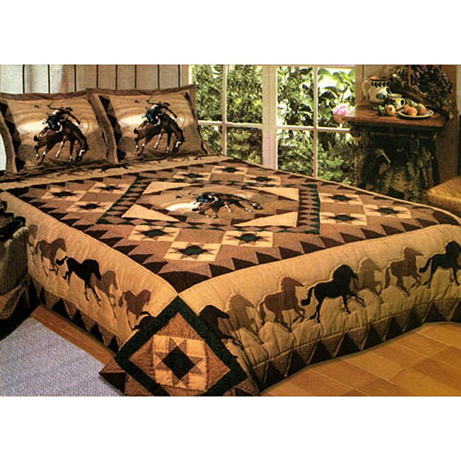 Overstock.com Country Cowboy Quilt Set at Sears.com