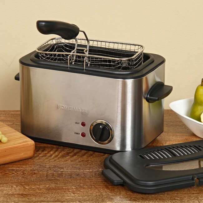 Overstock.com Home Image 1.25-quart Deep Fryer at Sears.com
