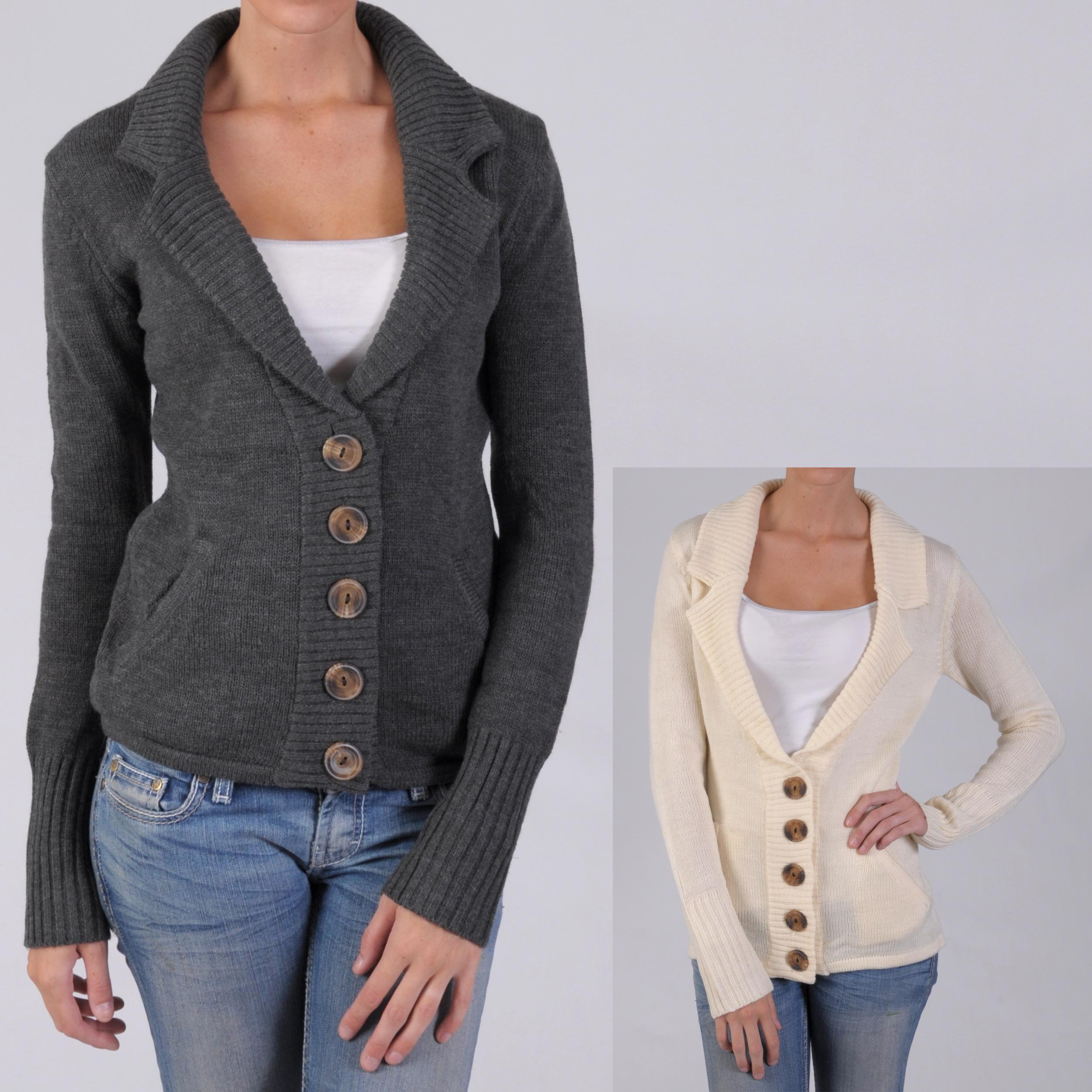 Overstock.com Ci Sono by Adi Junior's Buttoned Sweater at Sears.com