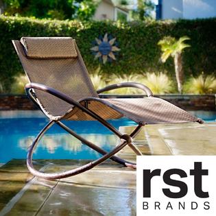 RST Brands RST Orbital Zero Gravity Patio Lounger Rocking Chair RST Brands RST Orbital Zero Gravity Patio Lounger Rocking Chair