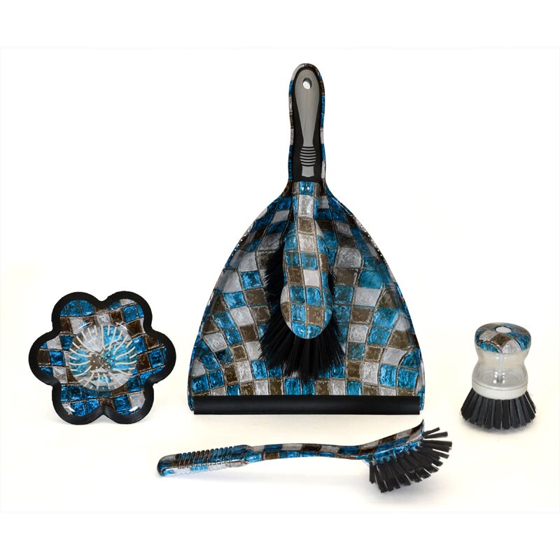 Overstock.com 4-piece Mosaic Household Cleaning Set at Sears.com