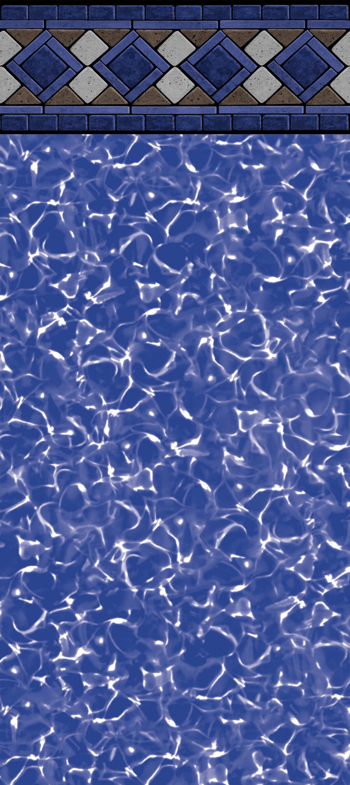 Overstock.com Swimline 18x33 Oval Grand Tile Unibead Pool Liner at Sears.com