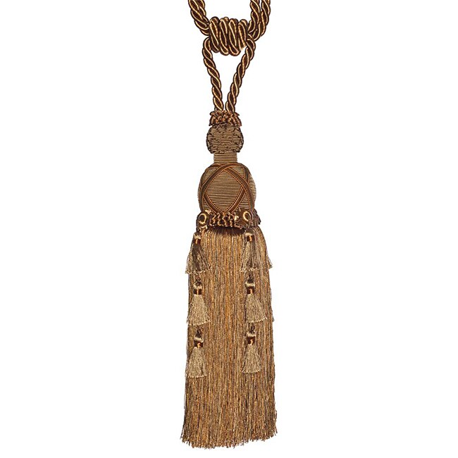 Overstock.com Bronze/ Gold Designer Tassel Tiebacks (Set of 2) at Sears.com