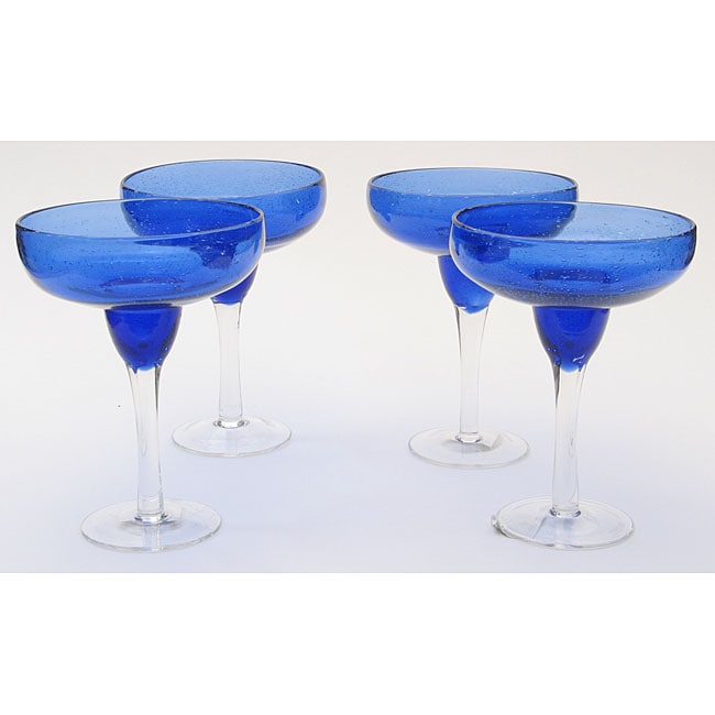 Overstock.com Certified International Cobalt Bubble 12-oz Margarita Glasses (Set of 8) at Sears.com