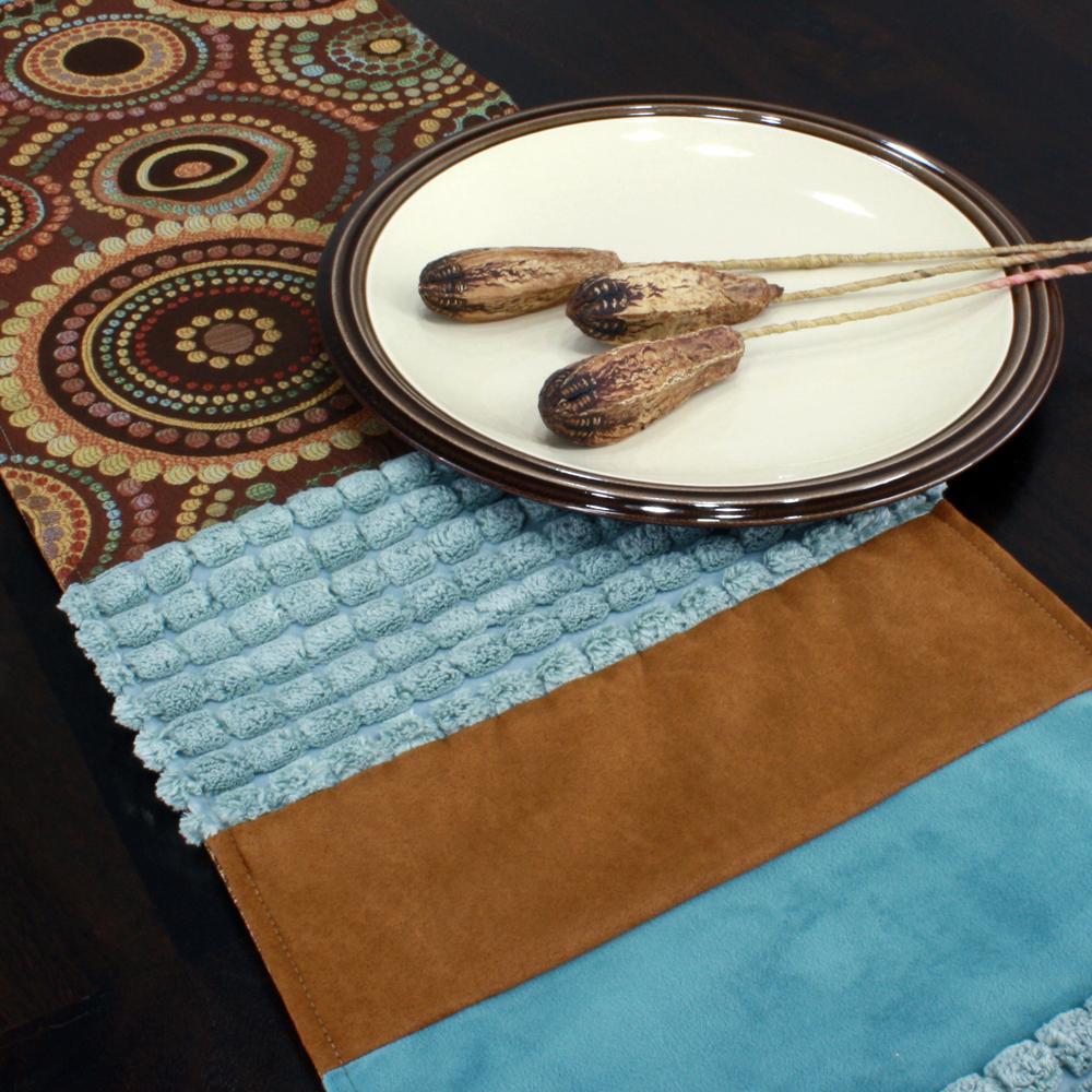 Overstock.com Mirage Spice Reversible Pieced 13x72-inch Table Runner at Sears.com