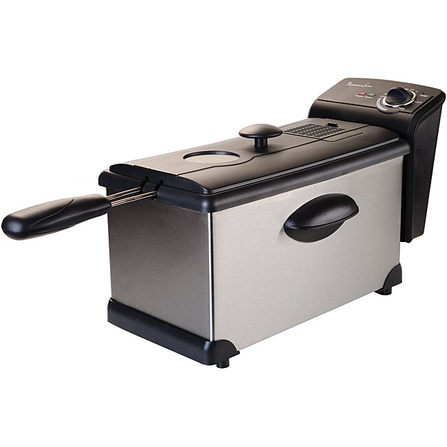 Overstock.com Continental Electric PS75911 Stainless Steel 3-Liter Deep Fryer at Sears.com