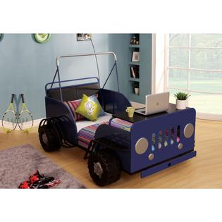 Casper Blue and Black Car Theme Twin Bed alternate image Casper Blue and Black Car Theme Twin Bed alternate image