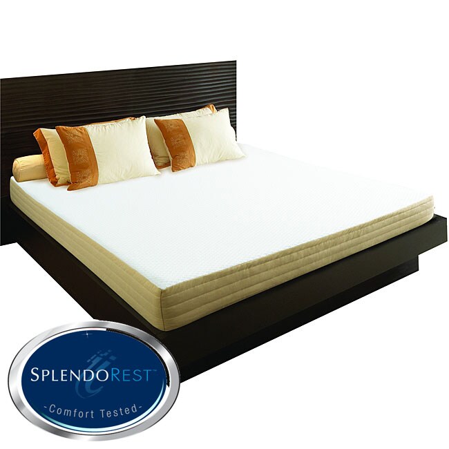AT HOME by O Splendorest TheraGel 8-inch Queen-size Gel Memory Foam Mattress-In-A-Box at Sears.com