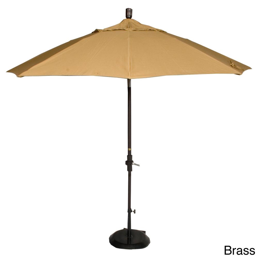 Marenti Wood Market 9-foot Sunbrella Patio Umbrella