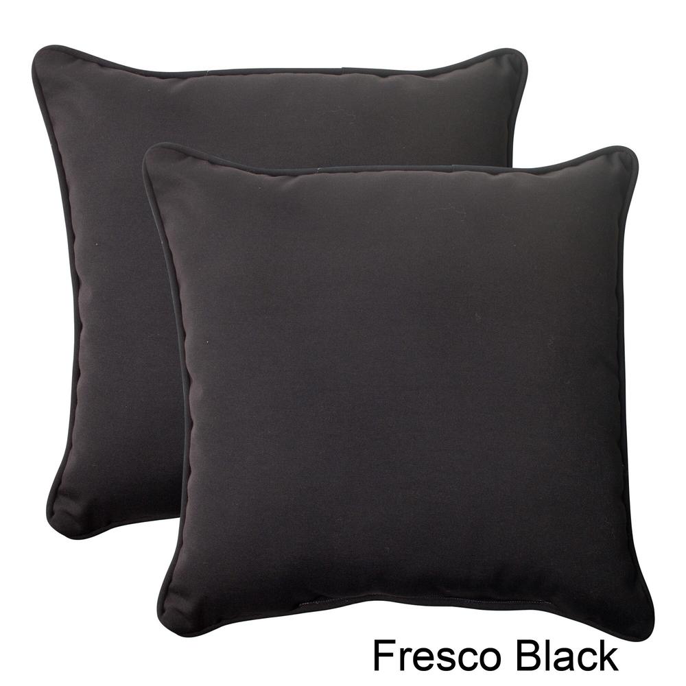 Outdoor Fresco Corded 18.5-inch Throw Pillow (Set of 2)