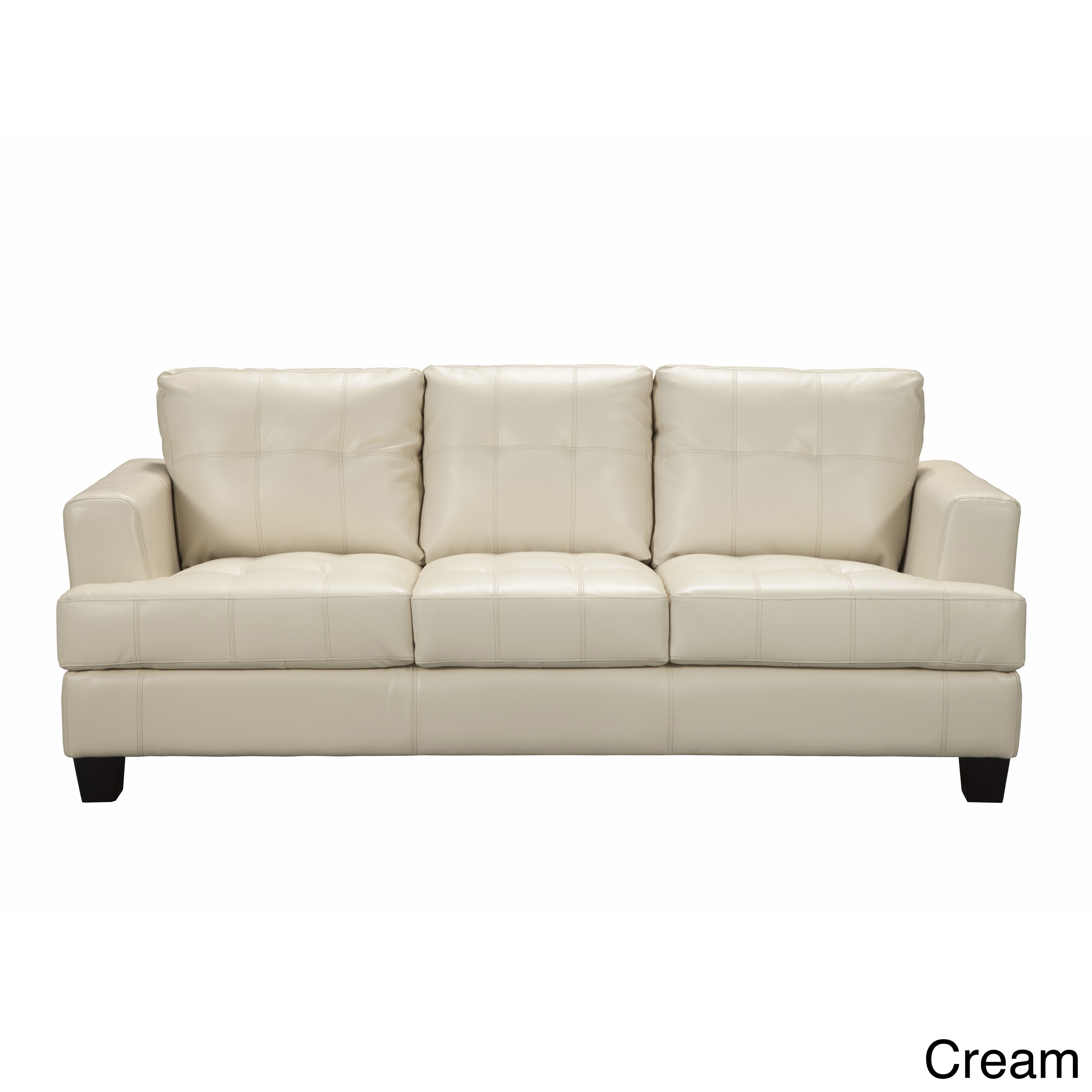 Coaster Company Samuel Contemporary Bonded Leather Sofa Coaster Company Samuel Contemporary Bonded Leather Sofa 1
