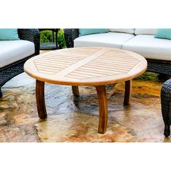 solid teak round coffee table solid teak round coffee table
