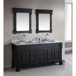 Design Element Marcos 72 Inch Espresso Finish Double Sink Vanity Set 72 in vanity double sink. Design Element Marcos 72 Inch Espresso Finish Double Sink Vanity Set