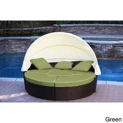 Northcape Piece Resin Wicker Malibu Curved Sectional Sofa