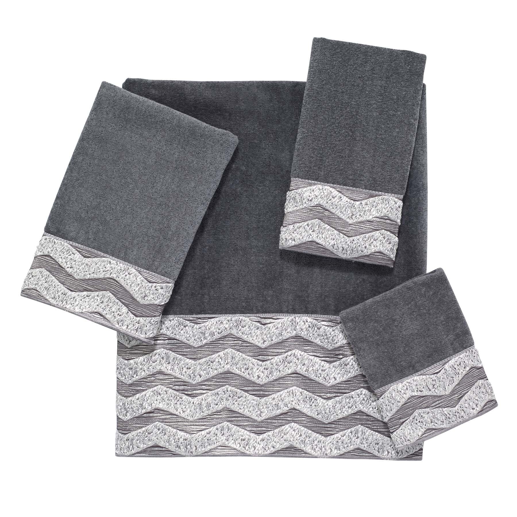 Bath Towel Sets Sheets Sears Avanti Chevron Galaxy 4 Piece Towel Set