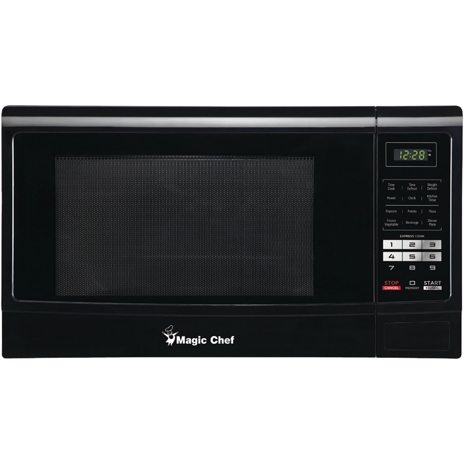 Magic Chef Talking Microwave Oven Magic Chef Mcm1611b 1 6 Cu Ft Microwave Oven Black