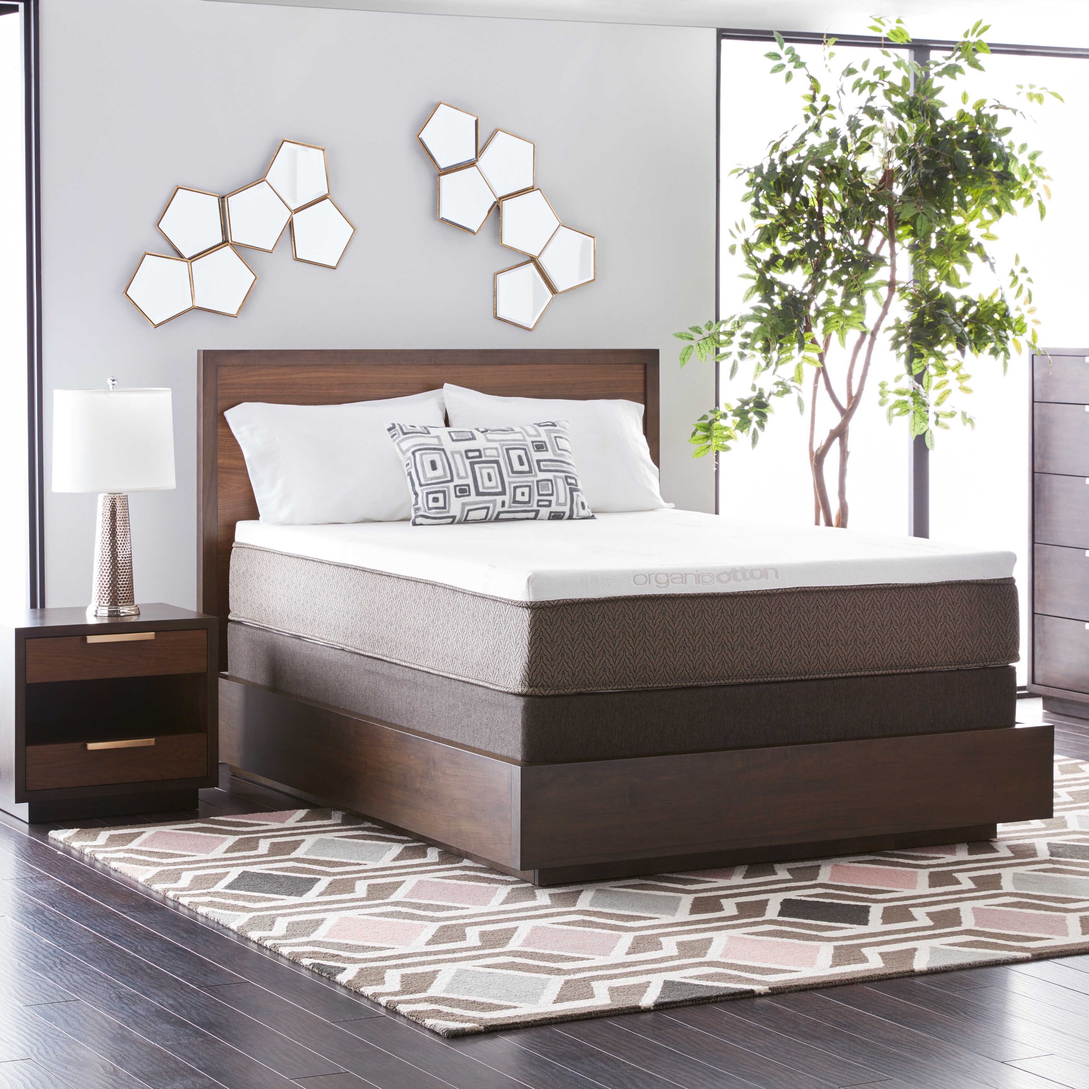 Natural Latex Mattress Natures Rest Summer Wind 13 Inch Full Size All Latex Mattress Set