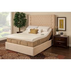 Sleep Options 8 Visco Queen Mattress Set Sleep Zone Newport 10 Inch Queen Memory Foam Mattress Adjule Set