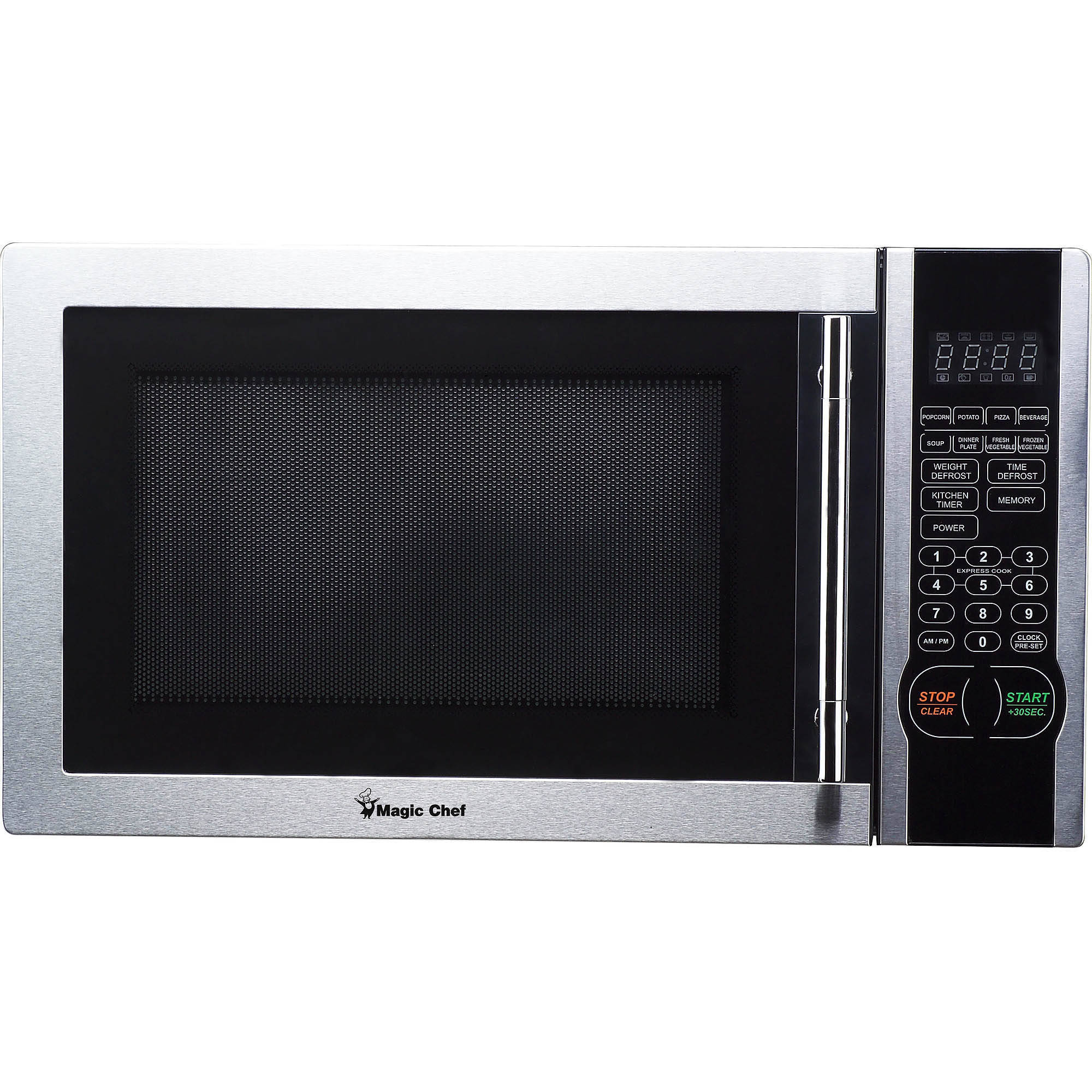 Magic Chef Talking Microwave Oven Magic Chef Mcm1110st 1 Cu Ft Countertop Microwave Oven Stainless Steel