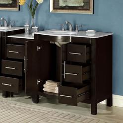 luxexclusive 54inch single sink bathroom vanity set left luxexclusive 54inch single sink bathroom vanity set left