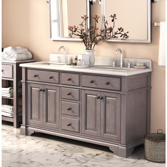 60 Inch Bathroom Vanity Double Sink Canada bath vanity cabinets | vanity sink combos - sears 60 Inch Bathroom Vanity Double Sink Canada bath vanity cabinets | vanity sink combos - sears