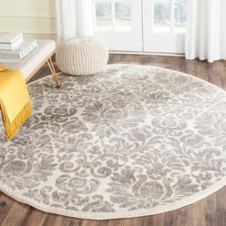 Safavieh Porcello Prl3714a Grey Ivory Area Rug