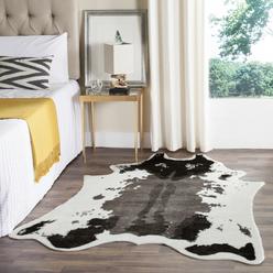 Grey Faux Fur Rug