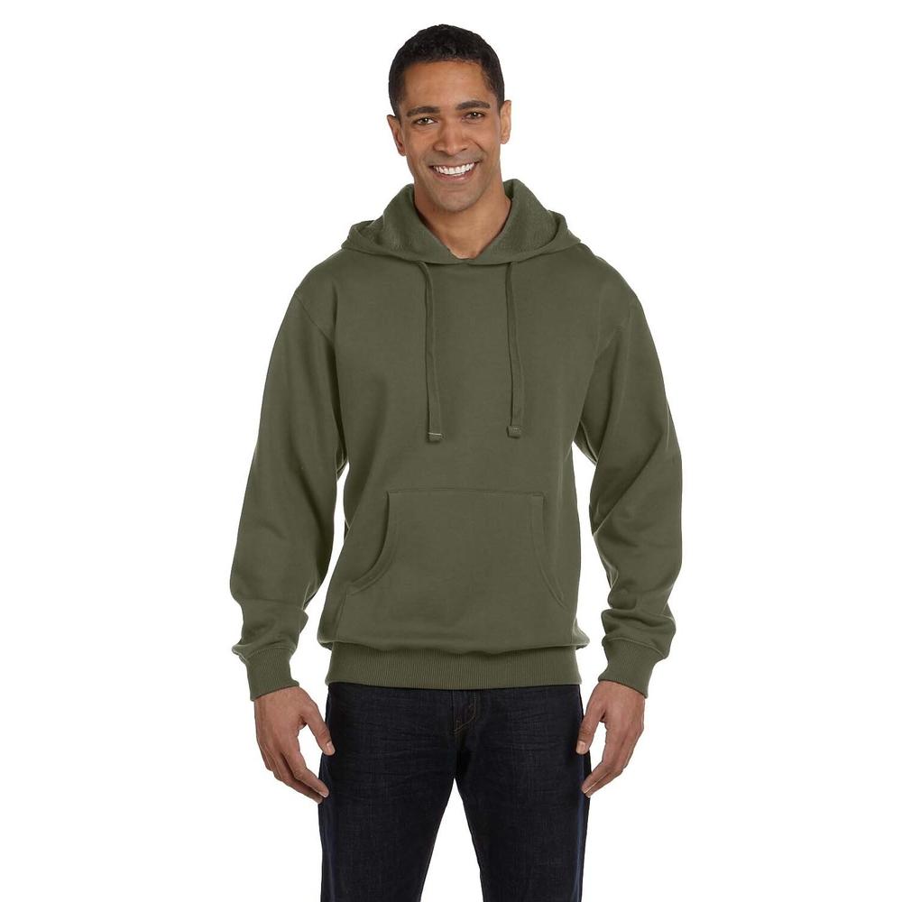 &nbsp; Men's /Recycled Pullover Jungle Hood