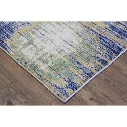 Blue And Yellow Area Rug