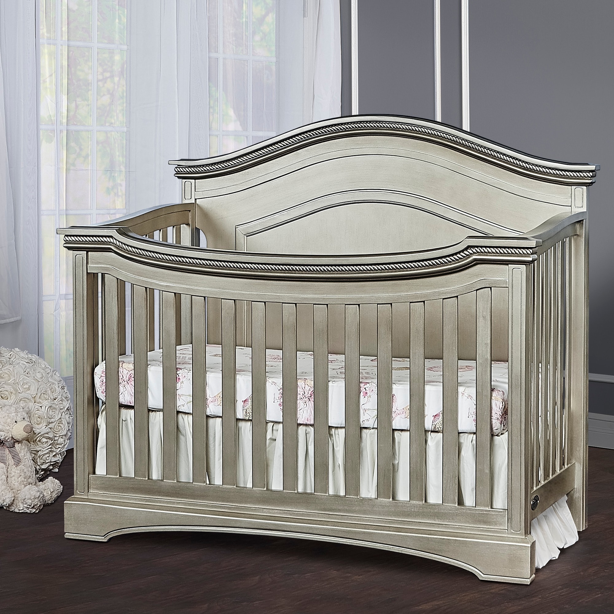 Evolur Adora Convertible Crib Antique Bronze