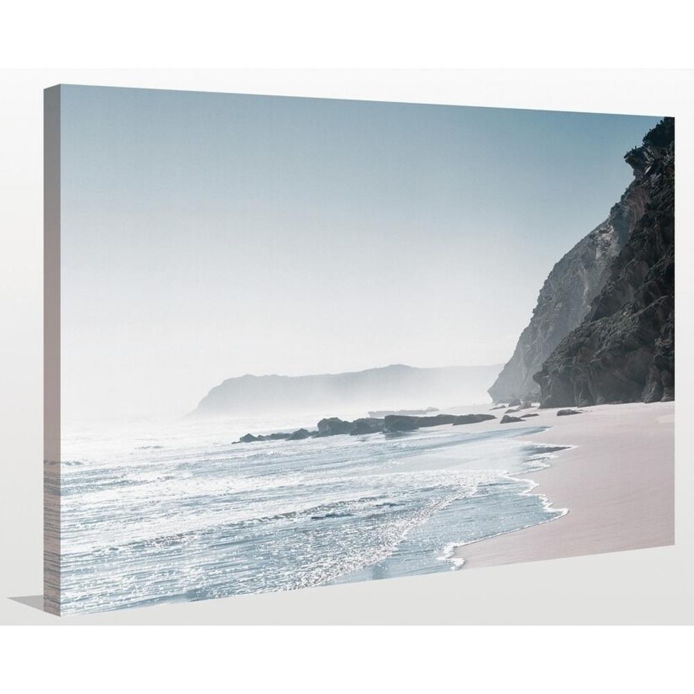 Picture Perfect International Blue Shore' Giclee Stretched Canvas Wall Art