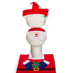 Imperial Home Christmas Decoration Santa Claus Bathroom Set