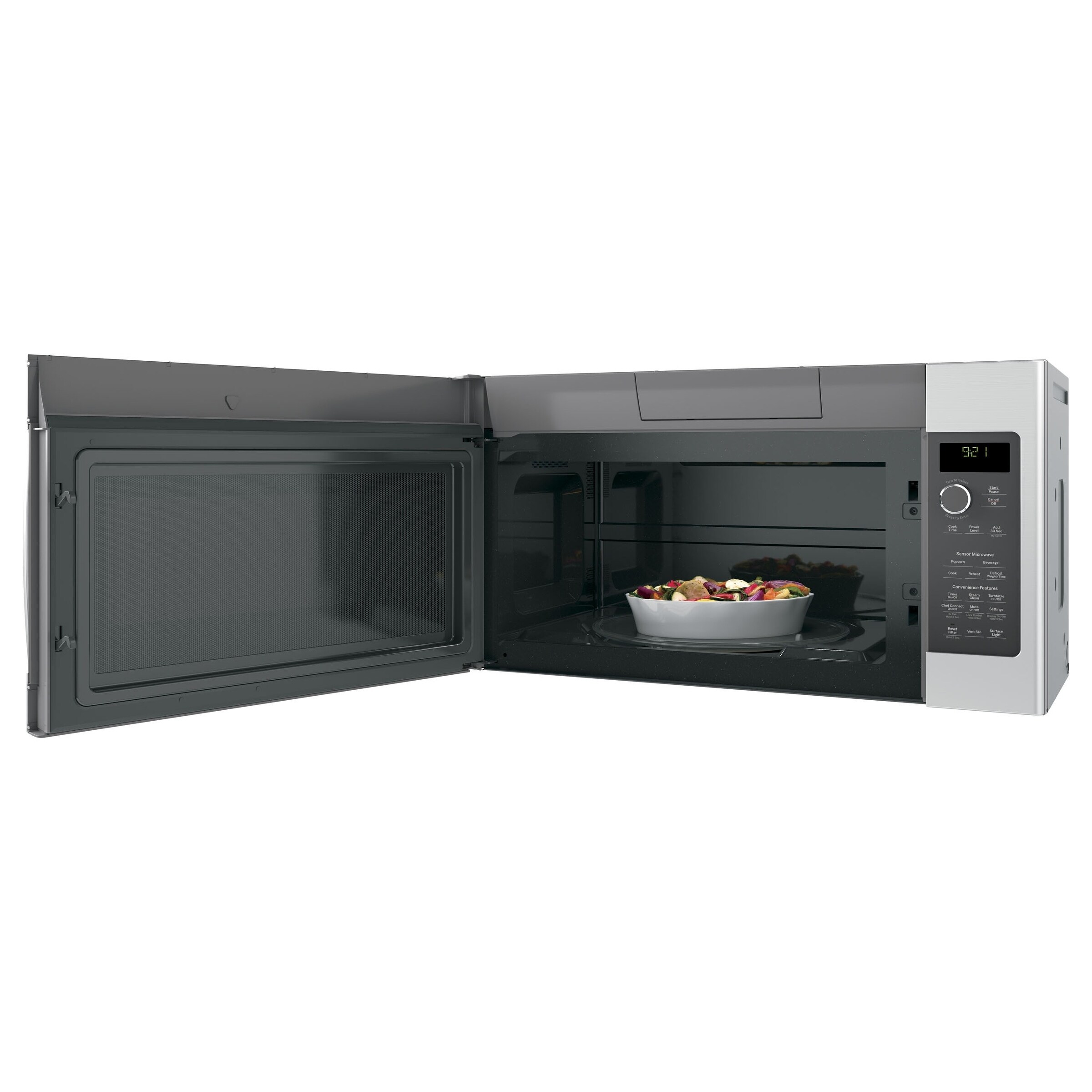 Ge Profile Microwave Peb1590 Ge Profile Series 2 1 Cu Ft Over The Ran Sensor Microwave Oven