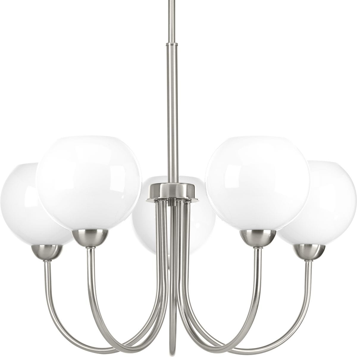 Replacement Glass For Progress Lighting Progress Lighting Carisa Steel And Glass Five Light Chandelier